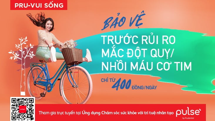 Bảo vệ trước rủi ro mắc Đột quỵ/Nhồi máu cơ tim