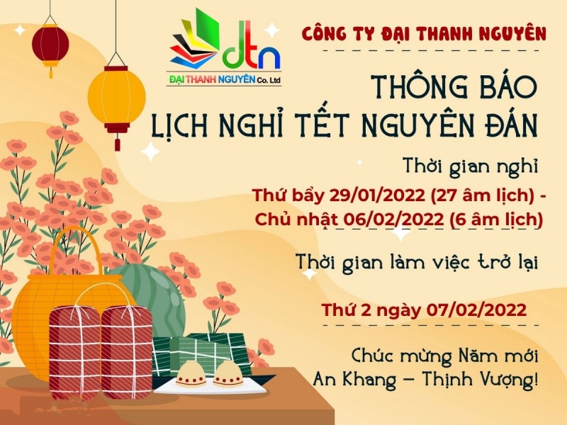 lịch nghỉ tết